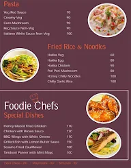 Foodie Chef menu 2