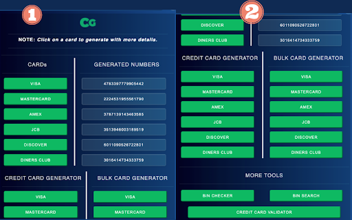 CardGenerator - Credit Card Generator Tool