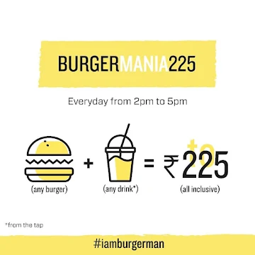 BurgerMan menu 