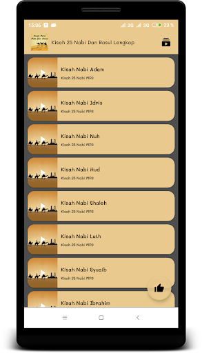 Kisah 25 Nabi Dan Rasul Lengkap - MP3 Offline