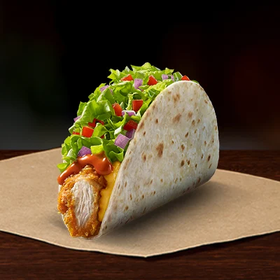 Soft Crispy Chicken Taco