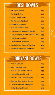 Big Bowl (Big Bowl Company) menu 3