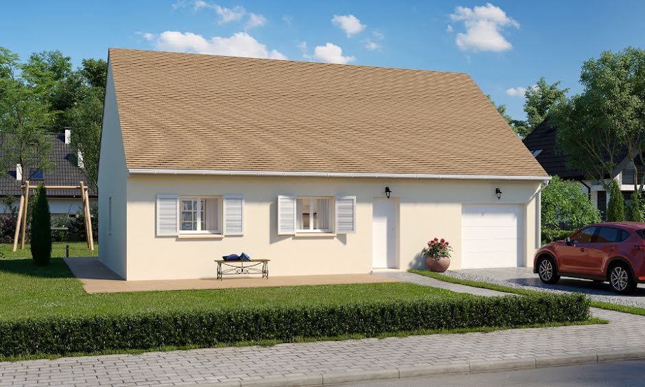 Vente maison neuve 4 pièces 85 m² à Moret-Loing-et-Orvanne (77250), 299 000 €