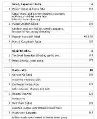 Jimmy's Dhaba menu 2