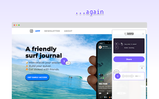 vero.fm — voice for remote workers screenshot 3