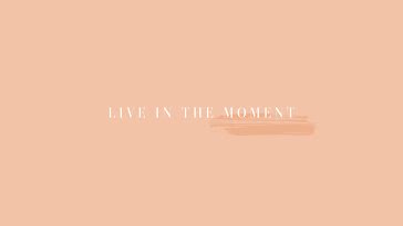 Live In the Moment - Facebook Cover Photo template