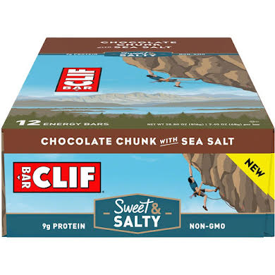 Clif Bar Original Bars: Chocolate Chunk with Sea Salt, Box of 12