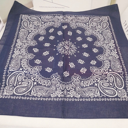 Title 3, Pure Cotton Big Square Scarf Hip Hop Headscarf ...