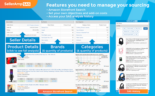 SellerAmp SAS - Amazon FBA Analysis Tool