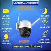 Camera Wifi Imou Ngoài Trời Có Màu Ban Đêm, Xoay 360 Độ, Cruiser 2Mp 4Mp Ipc S42Fp, S41Fp S21Fp S22Fp Bảo Hành 24 Tháng