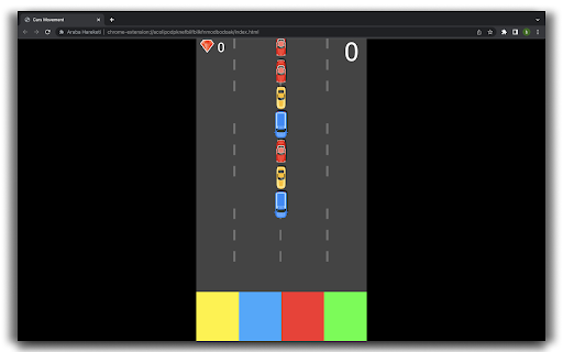 Cars Movement - HTML5 Game