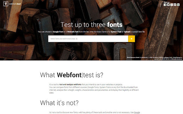 webfont|test chrome extension