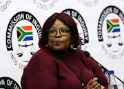 Vytjie Mentor at the Zondo commission of inquiry into state capture in Parktown, Johannesburg on August 27 2018.