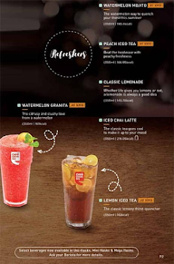 Hot Coffee menu 6