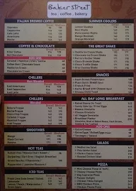 Baker Street Bistro Cafe menu 3