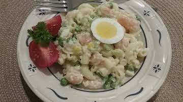 Macaroni Salad with Shrimp