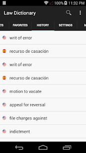 Spanish Legal Dictionary Screenshots 5