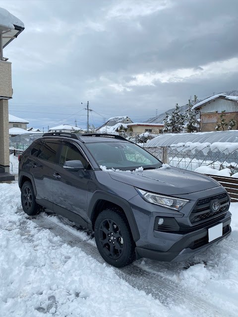 RAV4 オフロードパッケージ純正ホイール　スタッドレス付