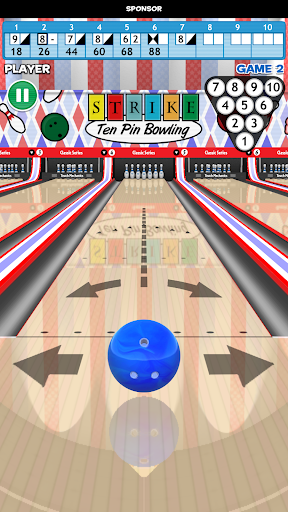 Screenshot Strike! Ten Pin Bowling