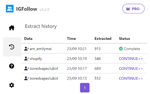 TikFollow - Export TikTok Follower/Following