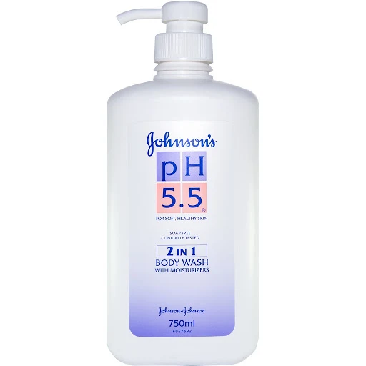 Sữa tắm Johnson's pH5.5 2 trong 1 750ml