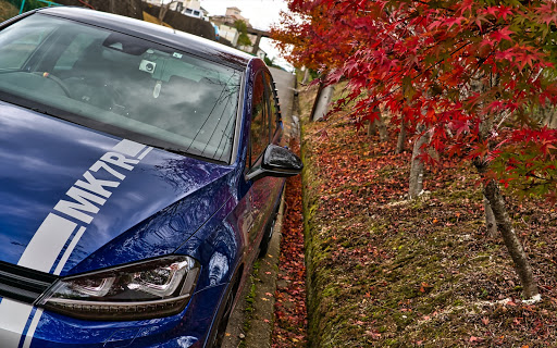 ゴルフ R の紅葉と愛車 ホームセンタームサシ 美原店に関するカスタム メンテナンスの投稿画像 車のカスタム情報はcartune