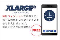 エクストララージ Xlarge シンプルな時計 無料 Androidアプリ Applion