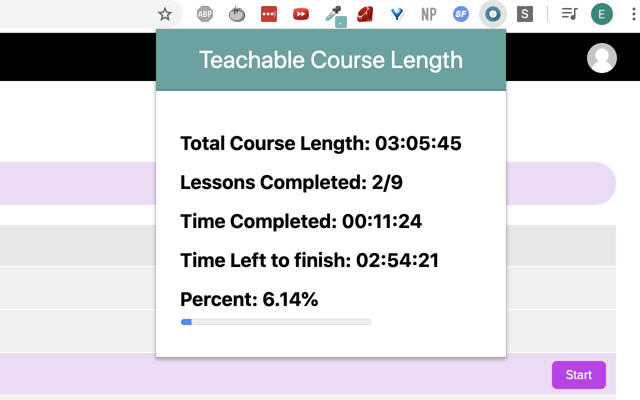 Teachable Course Length - Dev Preview image 0