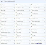 Hangout The Food Court menu 2