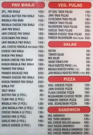 Shree Balaji menu 2