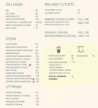 Madras Central Cafe menu 2