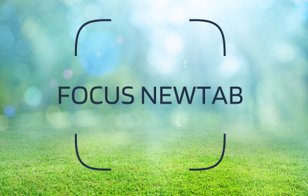 Focus Newtab - Elevate Your Focus Experience small promo image