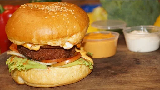Makhani Veg Patty Burger
