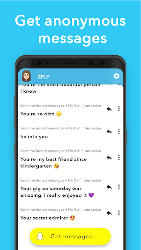 Screenshot RPLY: Messages for Snapchat