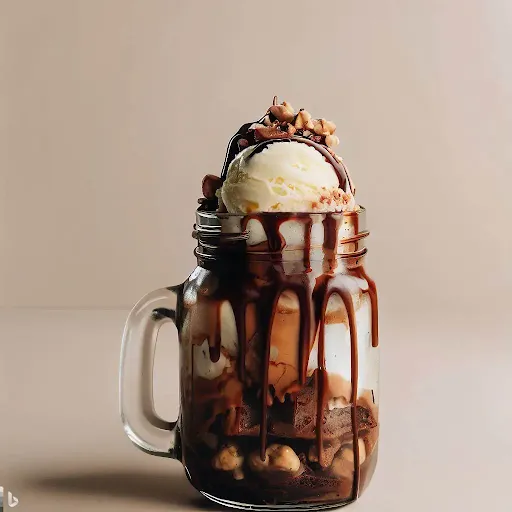 Nutella Brownie Sundae