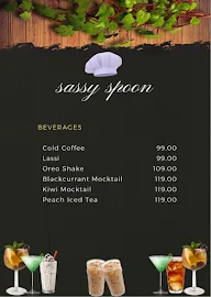 Sassy Spoon menu 8