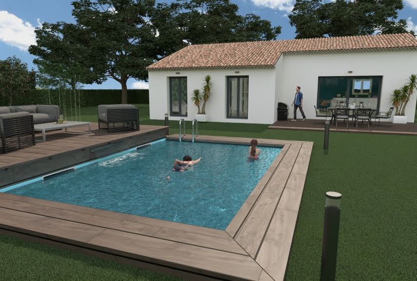  Vente Terrain + Maison - Terrain : 1 226m² - Maison : 95m² à Vidauban (83550) 