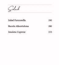 Amalfi Italiana menu 3