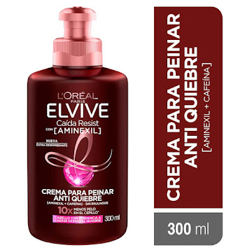 Crema Para Peinar Elvive Anticaída Botella X 300 Ml