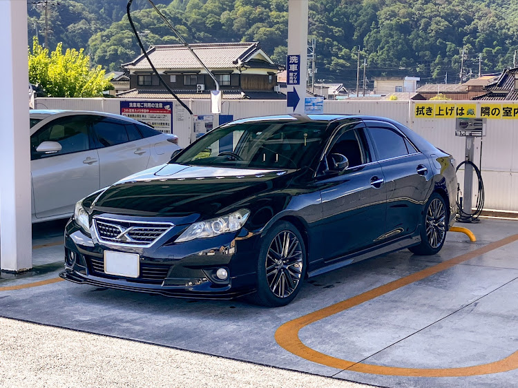 マークXのマークX・GRX130・ホイール交換・暑い、、暑いぞおおお！！に関するカスタム事例の投稿画像2枚目