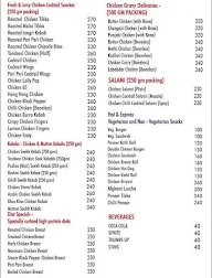 Chick Chop menu 1