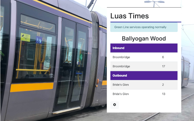 Luas Times Preview image 0