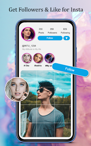 Get Followers and Likes - Booster for Instagram