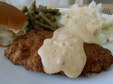 Chicken Fried Steak With Country Gravy