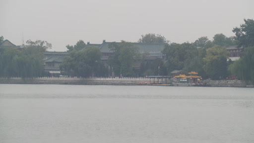 Morning walk around the lakes, Beijing China 2015