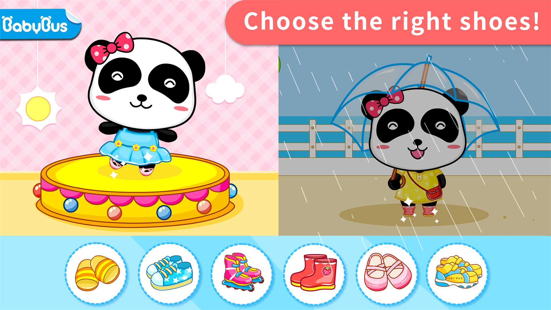 Android application My Shoes - Baby Panda screenshort