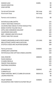 Green Cyclone menu 1