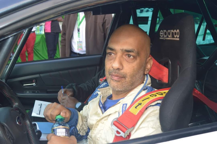 Rally Driver Asad Khan.