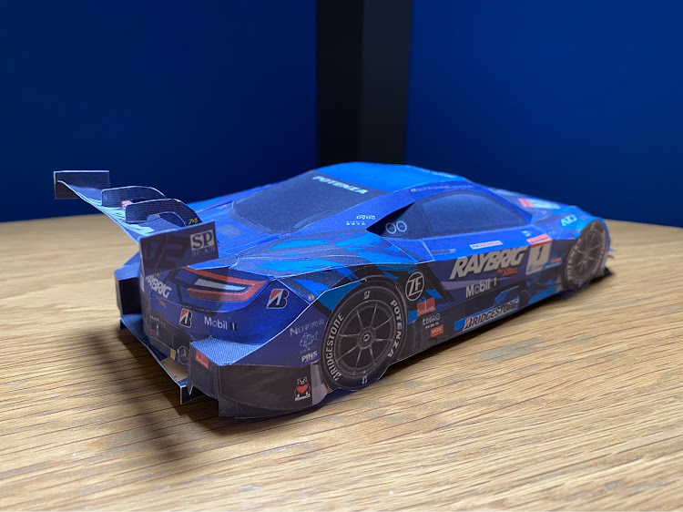R230-SL63→パナメーラさんが投稿したペーパークラフト・NSX-GT・レイブリックNSXGT・コロナウイルスに負けるな・ステイホームに関するカスタム事例の投稿画像2枚目