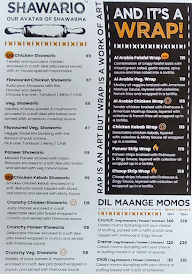 The Tummy Section menu 1